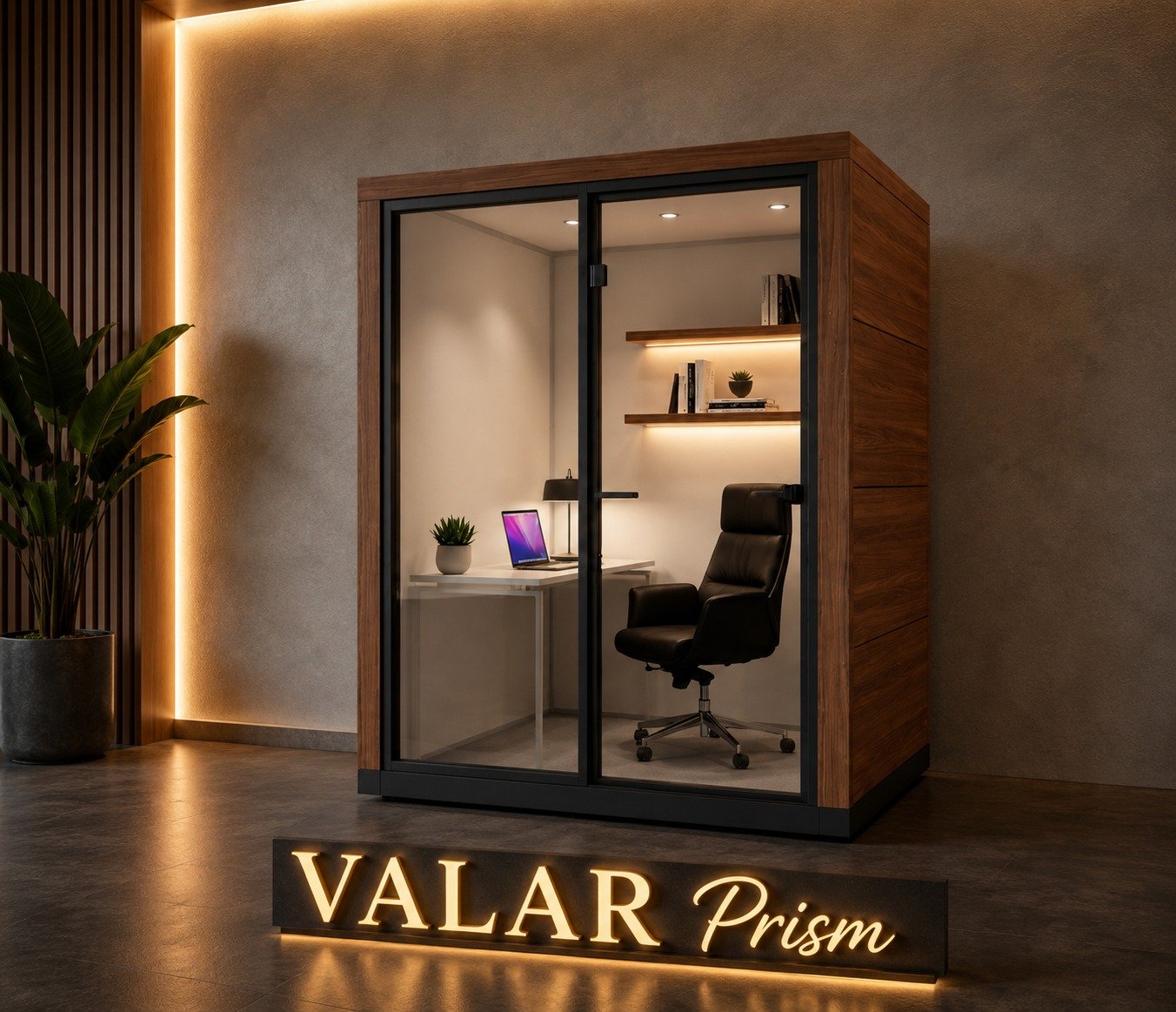 VALAR Prism Wood Finish